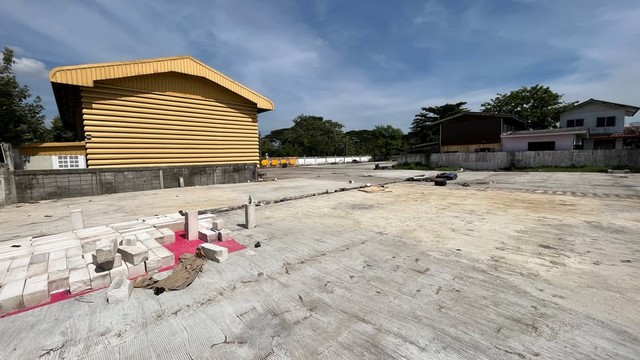 HR2320ให้เช่าที่ดินพร้อมโกดังแบบเปิด ขนาด 800 ตรม.ซอยพัฒนาการ 69