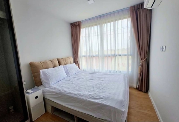 ให้เช่าคอนโด แอทโมซ คาแนล รังสิต ห้องมุม ใกล้ ม.รังสิต ใกล้ฟิวเจอร์พาร์ค  พร้อมอยู่ ขนาด 28 ตรม.