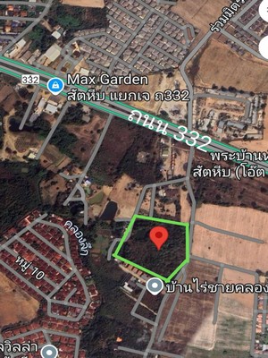 ขายที่ดินแยกเจ สัตหีบ!!  ตำบลบางเสร่ อำเภอสัตหีบ จังหวัดชลบุรี