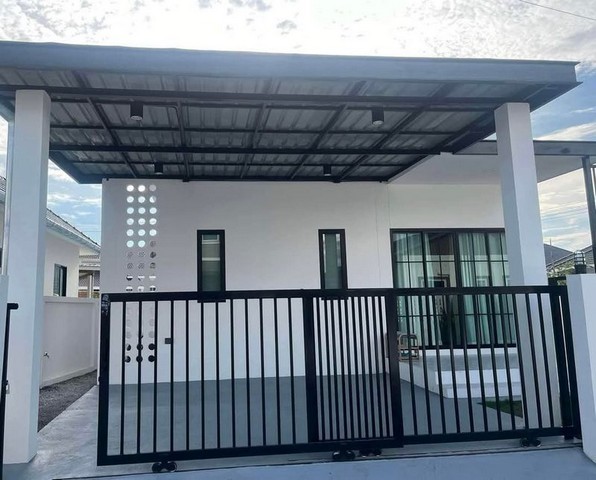 ให้เช่าบ้านใหม่ชั้นเดียว นอกโครงการ สันผักหวาน หางดง 