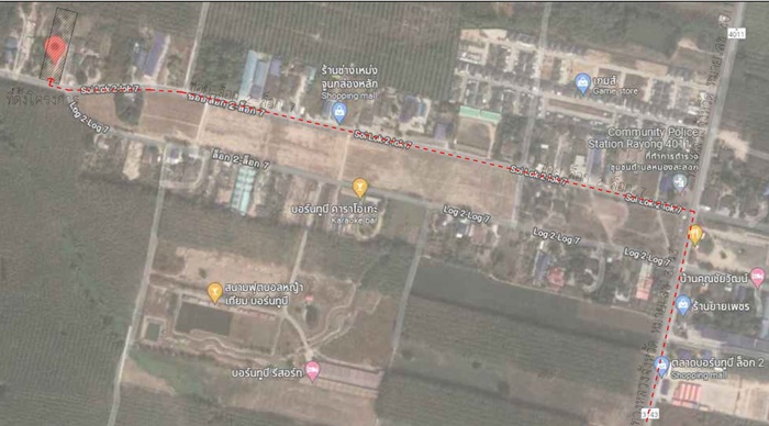 ขายที่ดินแปลงสวย 2 โฉนด 704 ตร.ว. ซอยล็อก 2 - ล็อก 7   ตำบล หนองละลอก อำเภอบ้านค่าย