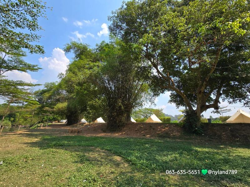 ขายที่สวยริมแม่น้ำนครนายก ต.ศรีนาวา อ.เมือง จ.นครนายก ติดน้ำยาวถึง 103 เมตร เส้นล่องแก่ง น้ำใสไหลเย็นตลอดปี