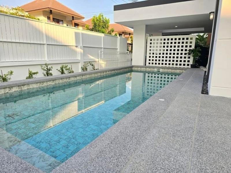 Pool villa 12.9 ล้าน 84 ตรว. 4 นอน 3 น้ำ #กุลพันธ์วิลล์9 #หางดง #พร้อมเฟอร์นิเจอร์ ทำเลดี ทำ airbnb ได้ 