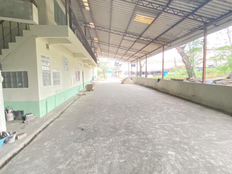 CH1123 ให้เช่าโกดัง โรงงานขนาดกลาง 1,000 ตรม พื้นที่สีม่วง อ้อมน้อย กระทุ่มแบน