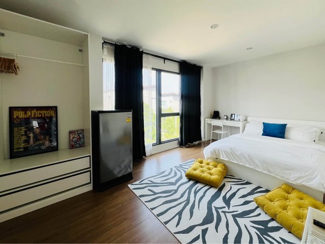 ให้เช่าบ้านเดี่ยว 3 ชั้นถนนกรุงเทพกรีฑาตัดใหม่ ถนนมอเตอร์เวย์ ,ถนนกาญจนาภิเษก, Airport Link บ้านทับช้าง