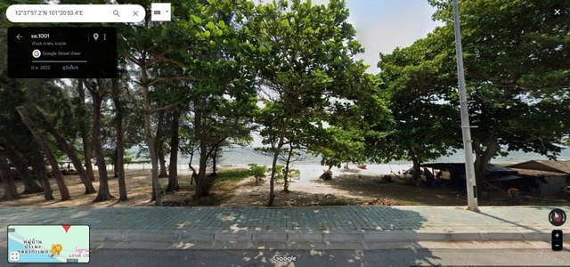 ขายที่ดินติดทะเล แปลงสวย หาดแม่รำพึง ระยอง FP-L0283