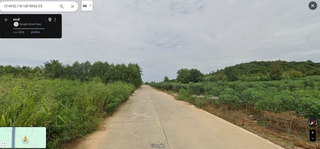 ที่ดินเปล่าแปลงสวย โซนห้วยใหญ่ บางละมุง ชลบุรี FP-L0282