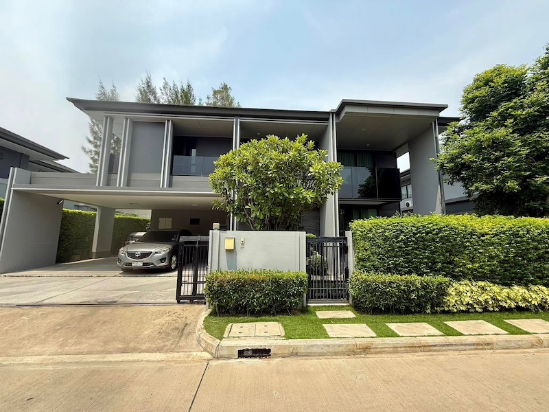 BH3524 ให้เช่า บ้านหรู หมู่บ้านเศรษฐสิริ กรุงเทพกรีฑา โครงการ 2 พร้อมเข้าอยู่ 