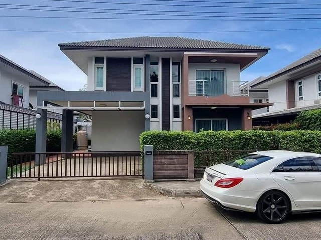 ให้เช่าบ้านในโครงการ สไตล์โมเดิร์น พร้อมเข้าอยู่ สารภี 