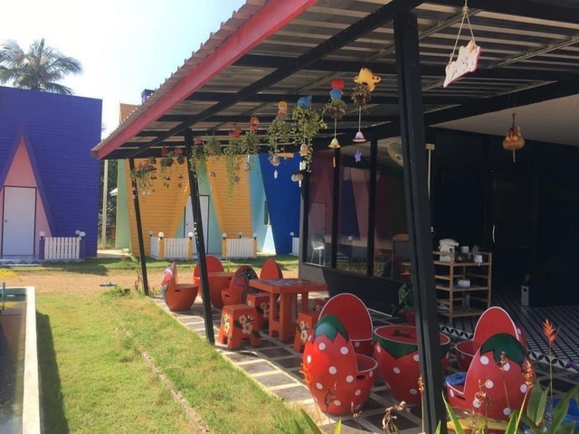 ขายที่ดินพร้อมกิจการรีสอร์ท บางกะโด ฮัท รีสอร์ท อ.โพธาราม จ.ราชบุรี เนื้อที่ 1 ไร่ 3 งาน 94 ตร.วา