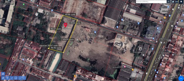 ขายที่ดินซอยสุขุมวิท 76 ลักษณะที่ดินเป็นที่ดินเปล่าถมแล้ว อยู่ใกล้สถานี bts 4 สถานี