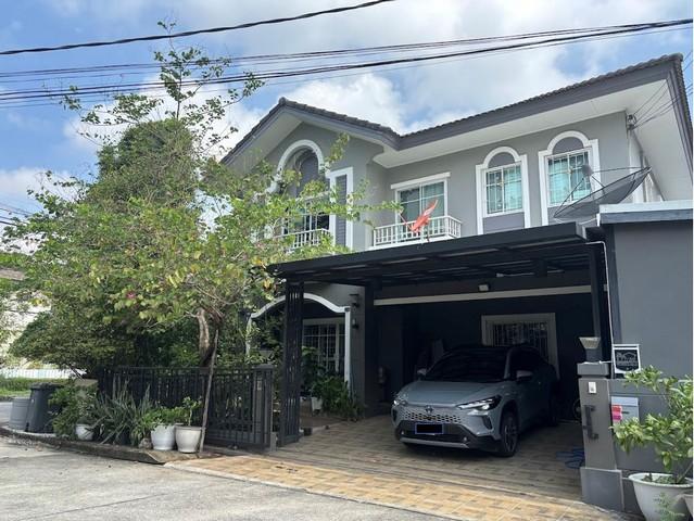 ขายบ้านเดี่ยว 2 ชั้น 54.3 ตรว. หมู่บ้านภัสสร 19 ถนนจตุโชติ วงแหวน เขตสายไหม เฟอร์นิเจอร์ครบ 