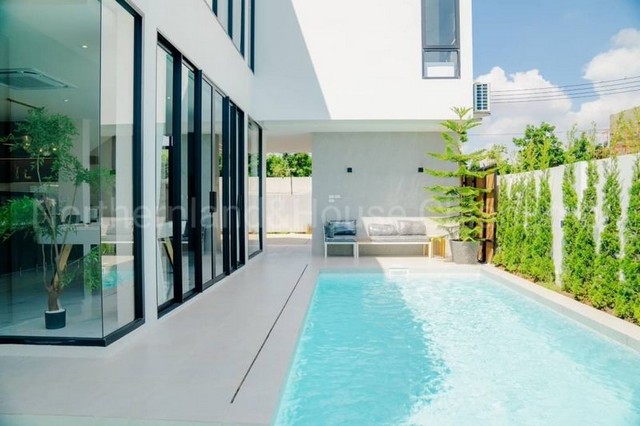 ให้เช่าพูลวิลล่าใหม่ บิ้วอินทั้งหลัง เฟอร์ครบ โซนแม่เหียะ