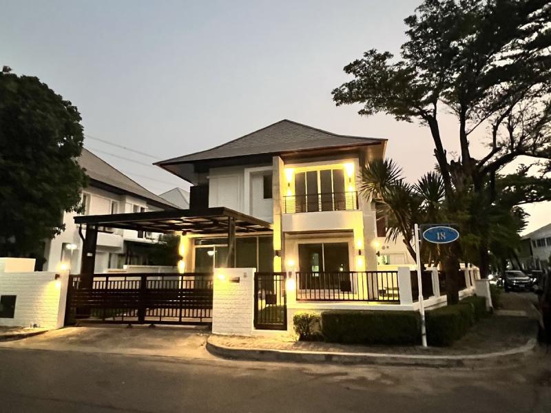 รหัสC6702 ให้เช่าบ้านเดี่ยว 2ชั้น โครงการบลูลากูน  บางนา-วงแหวน ใกล้สนามบินสุวรรณภูมิ