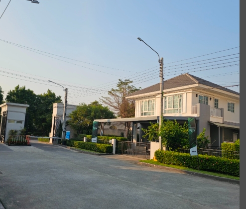 ขายบ้านเดี่ยว 2 ชั้น เพอร์เฟค พาร์ค บางนา เนื้อที่ 73.7 ตรว. แปลงมุม  ถนนบางนา-ตราด กม.26 (ซอยเอแบค)