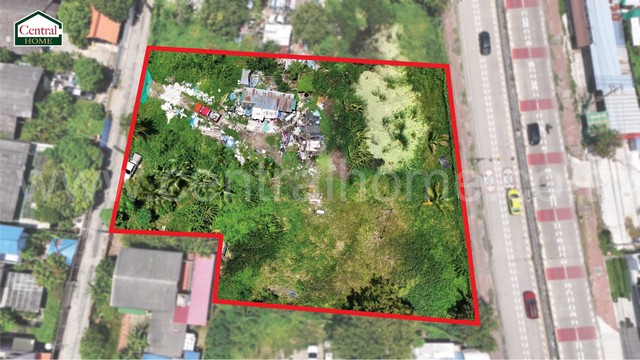 R1 ที่ดิน 597 ตร.ว ติดถนนเลี่ยงเมืองปากเกร็ด บางตลาด ปากเกร็ด