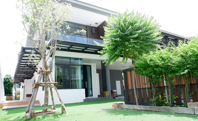 รหัสC6731 ให้เช่าบ้านเดี่ยว 2 หลังคู่ หลังบ้านต่อกัน หมู่บ้านมัณฑนา รามอินทรา-วงแหวน ใกล้แฟชั่นไอแลนด์