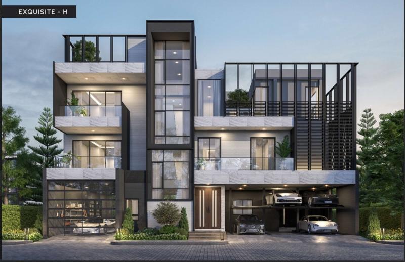 Luxury  House For Sale 95E1 - Ninety Five East One 4 ชั้น พร้อมลิฟต์ขึ้นลง เลียบด่วนรามอินทรา  เขตบางกะปิ กรุงเทพมหานคร 10240