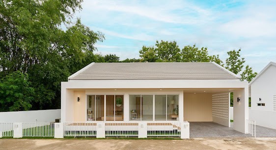 บ้านสวย สไตล์ มินิมอล เชียงใหม่ ให้ความรู้สึกอบอุ่นหัวใจ เดินทางง่าย ใกล้ตลาดท่ารั้ว