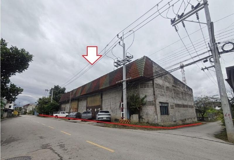 ขายโกดังมือสอง ต.เหมืองง่า อ.เมืองลำพูน จ.ลำพูน  พื้นที่432.80 ตร.ว.