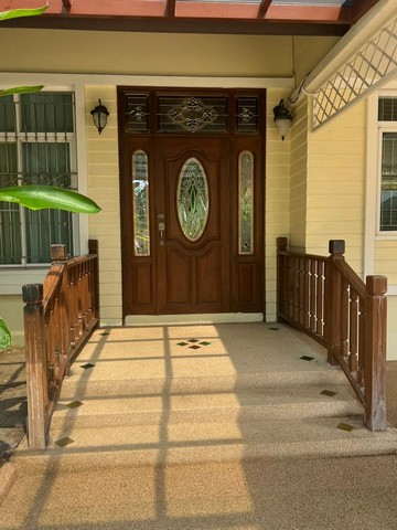 บ้านสวย เนื้อที่กว้าง ร่มรื่น โครงการ บ้านฟ้าหลวง ต้นเปา  สันกำแพง