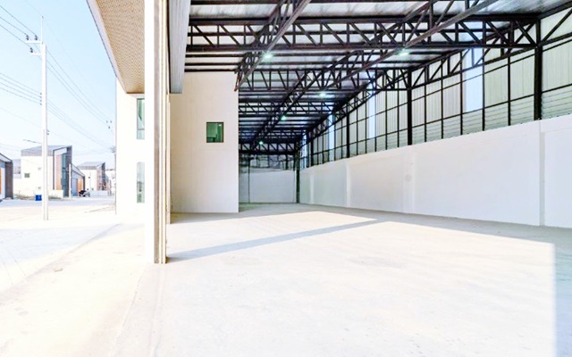 ABACบางนา 8กม. Thai Country Club1กม.PTTบางนา กม.34 ให้เช่าโกดัง 500 ตร.ม.205ตร.วา. ย่านบางนา-บางบ่อ ทำเลดี ใกล้นิคมอุตสาหกรรมเวลโกรว์