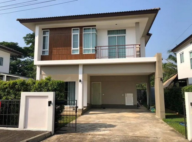 บ้านเดี่ยว 2 ชั้น บรรยากาศดี โครงการ อรสิริน11 แม่โจ้ สันทราย