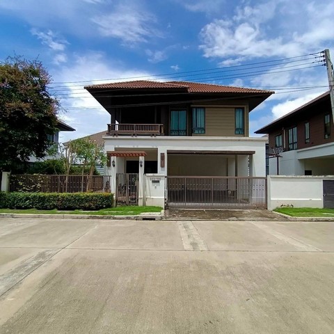 ลดราคาขายด่วน บ้านเดี่ยว 2 ชั้น สวยสภาพดี โครงการ เศรษฐสิริ สันทราย 