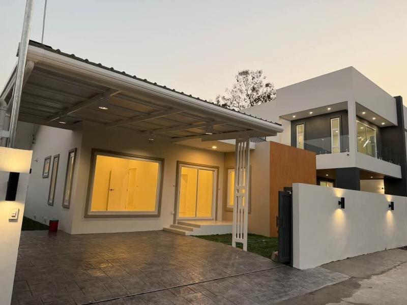 ทำเลทอง ช้าอด! ขายเพียง 3.2 ล้าน 54.5 ตรว. #บ้านสร้างใหม่ชั้นเดียว #ดอนแก้ว #แม่ริม #สไตล์มินิมอล (ออกแบบเฉพาะแปลงนี้) น้ำไม่ท่วม