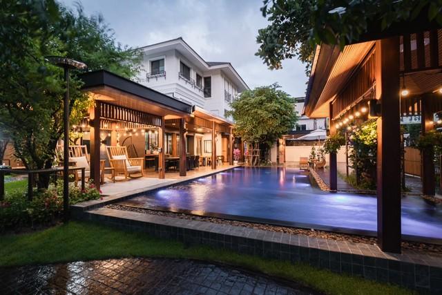 ขายบ้านเดี่ยว3ชั้น1000ตร.ม.ย่านรามอินทราวัชรพลเลียบด่วนสุขาภิบาล5เขตบางเขนพร้อมสระว่ายน้ำ