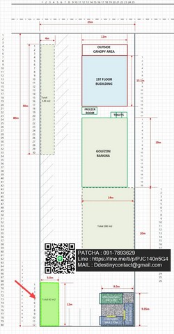 พื้นที่เปล่าให้เช่า ในทำเลสุดฮิตย่านบางนา ตั้งอยู่ใกล้สนามบินและสนามกอล์ฟชื่อดังหลายแห่ง ใจกลางเมืองกรุงเทพ