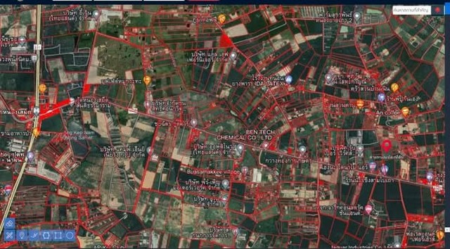ขายที่ดินเปล่า ทำเลทอง ย่าน EEC ที่ดินน่าลงทุน ย่านการค้า