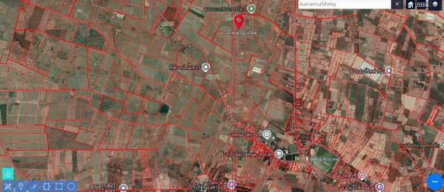 ขายที่เปล่าวังไผ่ห้วยกระเจา ติดถนนทางหลวง 4027 มีโฉนดพร้อมโอน ผังสีเขียว