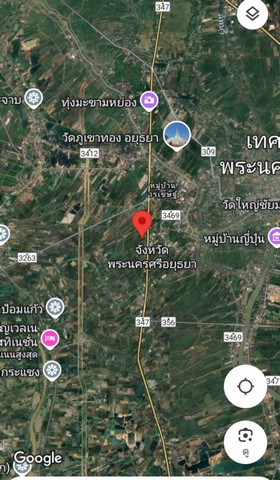 ขายที่ดินติดถนน347ปทุมธานี- บางประหัน ที่ดินสวยทำเลดีแหล่งทำเลความเจริญการเดินทางสะดวก