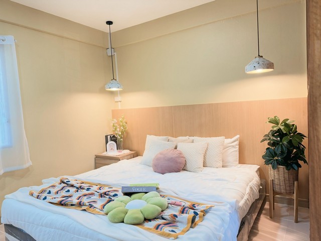 ขายห้องคอนโดเอื้ออาทรหนองหอย2 ตึก2 ชั้น2 พื้นที่24ม. 1นอน1น้ำ 698,000บ. ฟรีโอน เฟอร์ครบ ต.หนองหอย อ.เมือง เชียงใหม่