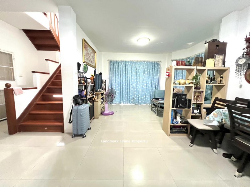 LM25-0058 ขายบ้านเดี่ยว 2 ชั้น มบ.เปี่ยมสุข กาญจนาภิเษก บ้านกล้วย นนทบุรี เนื้อที่ 54.6 ตรว 3นอน 2น้ำ