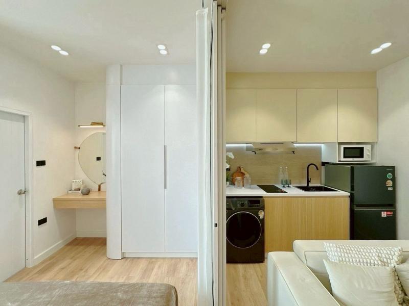 โซนนิมมาน ขายเพียง 1.69 ล้าน #ศรีธนา1 คอนโด 26.20 ตรม. #วิวดอย ตกแต่งสวย #เฟอร์นิเจอร์ครบ #มีโควต้าชาวต่างชาติ ทำ #Airbnb รายวันได้