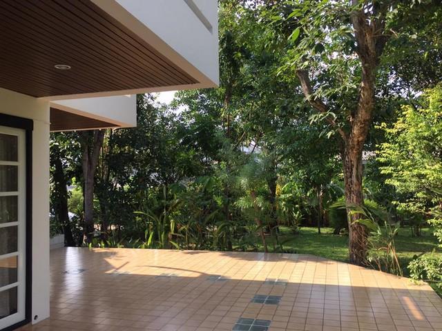 ให้เช่าบ้านเดี่ยว 2 ชั้น 340 ตรว. ย่านสุขุมวิท 71 ปรีดีพนมยงค์ 14 ใกล้ BTS พระโขนง บ้านติดคลอง