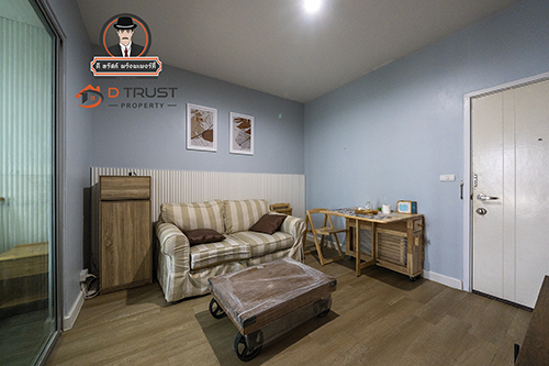 ให้เช่า คอนโด สมาร์ท ซี อ่อนนุช ตึก G ชั้น 3 ห้องมุม เฟอร์ฯครบ