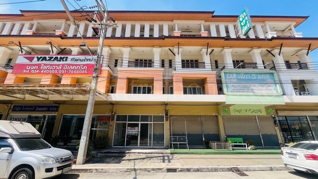 อาคารพาณิชย์ 1 คูหา 4 ชั้น ติดถนนพระราม 2 ทำเลทอง ใกล้เซ็นทรัลมหาชัย