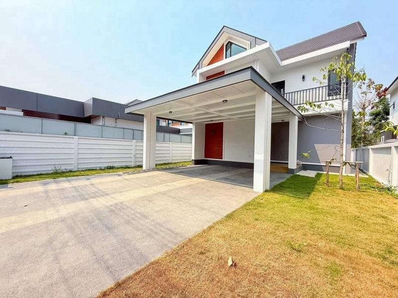 บ้านใหม่ ทำเลทอง #โซนป่าแดด ขาย 4.6 ล้าน (บ้านเปล่า) 80 ตรว. บ้านเดี่ยว 2 ชั้น #สไตล์โมเดิร์นนอร์ดิก #เมืองเชียงใหม่ ทำเลดี ใกล้เมือง