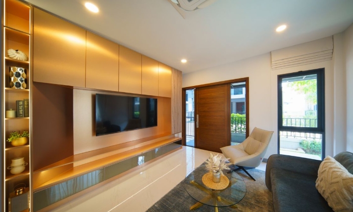 ให้เช่าบ้านเดี่ยว 2 ชั้น The City บางนา ตกแต่งครบพร้อมอยู่ full furnished