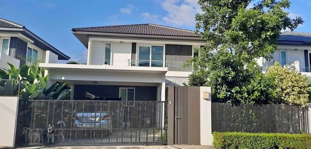 P605 ให้เช่า บ้านเดี่ยว โครงการ มัณฑนา ศรีนครินทร์-ร่มเกล้า Mantana Srinakarin-Romklao ถนนเคหะร่มเกล้า 6 ถนนร่มกล้า 24 บ้านว่าง 8 พ.ค 2568