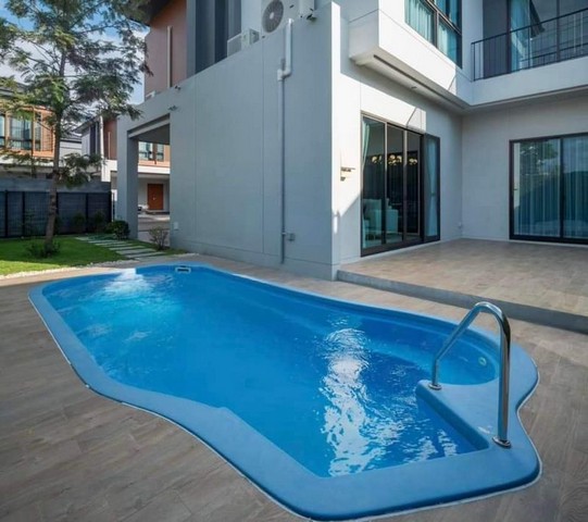 ให้เช่าพูลวิลล่าหรู ตกแต่งสวย โครงการ ปาล์มสปริง พริวาโต้ หางดง