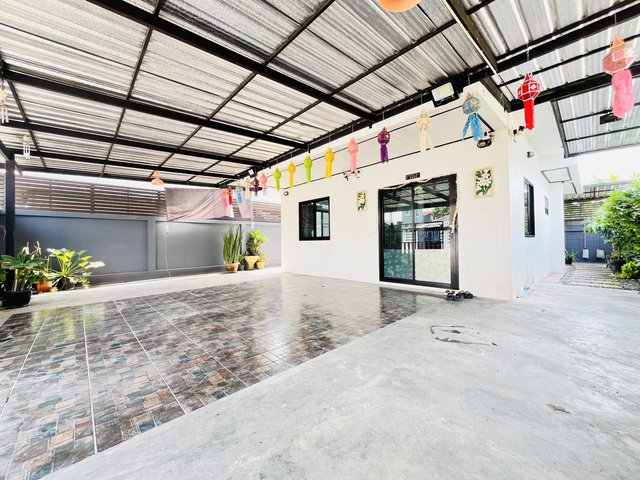 ขายบ้านเดี่ยวบางบัวทอง 2ชั้น 45ตรว. ดินอุดม1 ติดสวน ต่อเติมครบ ใกล้บิ๊กซีบางกรวย-ไทรน้อย