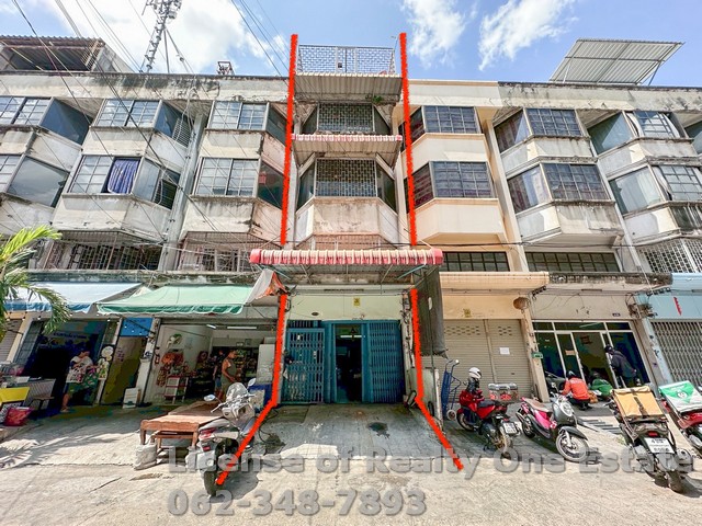 ขายตึกแถว 3 ชั้น พร้อมชั้นลอยและดาดฟ้า ทำเลทอง พระราม 2 ซอย 28 แยก 19
