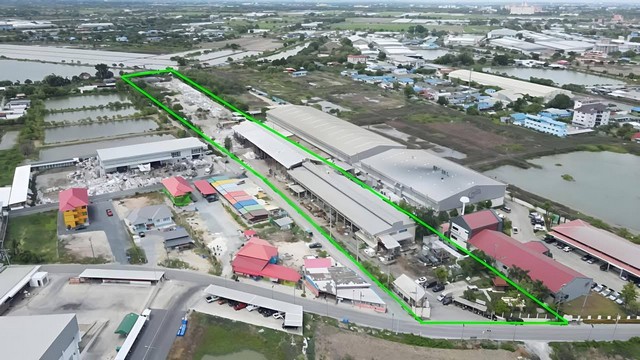 ขายโรงงานผังม่วงเข้มบางเสาธงสมุทรปราการ ขายโรงงาน/คลังสินค้า  พื้นที่ดินขนาด15-0-60 ไร่  ผังม่วงเข้ม (มีใบอนุญาตโรงงาน)