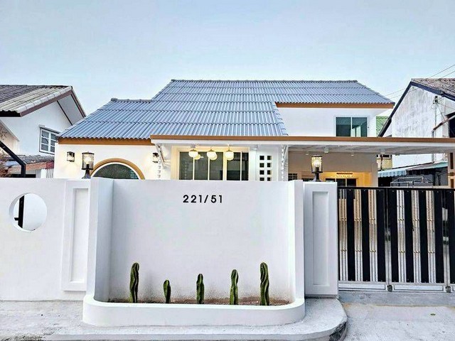 KDH0118 ขายบ้าน เก้ากิโล ขนาด 50 ตร.วา บ้านมินิมอล ดีไซน์อบอุ่น ต่อเติมครบ พร้อมอยู่