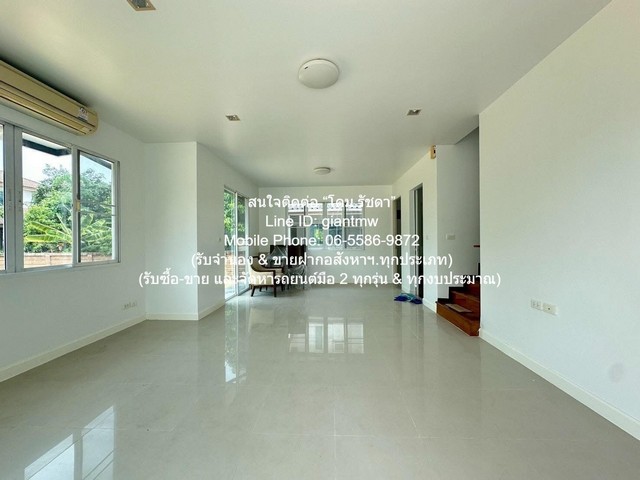 ขายบ้านเดี่ยว 2 ชั้น ในหมู่บ้าน แถวถนนปัญญาอินทรา (ใกล้ซาฟารี เวิลด์ กรุงเทพ) 117.90 ตร.ว. 3 น 2 น้ำ 4 จอดรถ ราคา 7 ล้านบาท