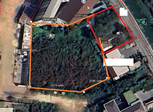 BTSคูคต เพียง 1.8 กม. ให้เช่าที่ดิน 2ไร่ ถมแล้ว สนามกอล์ฟธูปะเตมีย์ 2.1 กม.รพ.แพทย์รังสิต 4กม. ทำเลดี ใกล้  โลตัส ลำลูกกา คลอง 2 800ม.